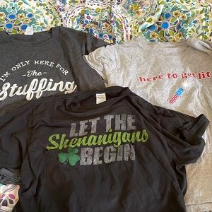 Holiday Shirt Lot